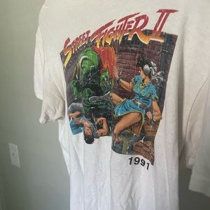 PacSun Street Fighter Vintage Shirt Size Medium